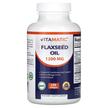 Фото применение Vitamatic, Льняное Масло, Flaxseed Oil 1200 mg, 120 капсул