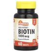 Фото применение Витамин B7 Биотин, High Potency Biotin 1000 mcg, 60 таблеток