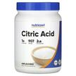 Фото применение Nutricost, Лимонная кислота, Citric Acid Unflavored, 907 г