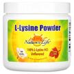 Фото применение Natures Life, L-Лизин, L-Lysine Powder Unflavored, 200 г