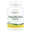 Фото применение Natures Plus, Панкреатин 1000 мг, Pancreatin 1000 mg, 60 таблеток
