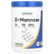 Фото применение Nutricost, Д-манноза, D-Mannose Unflavored, 250 г