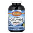Фото применение Carlson, Масло печени трески, Cod Liver Oil Gems, 300 капсул