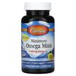 Фото применение Maximum Omega Minis 1000 mg Natural Lemon, Омега 3, 60 Mini Soft 