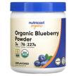 Фото применение Nutricost, Голубика, Organic Blueberry Powder Unflavored, 227 г