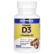 Фото применение Enzymedica, Витамины D3 + K2, Organic D3 + Vitamin K2, 60 капсул