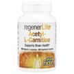 Фото применение Ацетилкарнитин, RegenerLife Acetyl-LCarnitine, 90 капсул