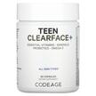Фото применение Teen Clearface Vitamins All Skin Types, Кожа ногти волосы, 60 кап