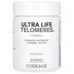 Фото применение CodeAge, Метилфолат, Ultra Life Telomeres, 90 капсул