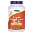 Фото применение NOW, Супер Омега 3-6-9 1200 мг, Super Omega 3-6-9, 180 капсул