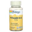 Фото применение Solaray, Витамин D3, Vitamin D-3 10 mcg, 120 капсул