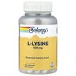 Фото применение Solaray, L-Лизин 500 мг, L-Lysine 500 mg, 120 капсул