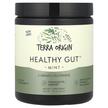 Фото применение Terra Origin, Поддержка кишечника, Healthy Gut Mint, 222 г