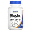 Фото применение Nutricost, Витамин B3 Ніацин, Niacin 100 mg, 240 капсул