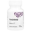 Фото применение Thorne, Мелатонин 3 мг, Melaton 3 mg, 60 капсул