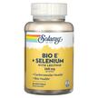 Фото применение Solaray, Лецитин, Bio E + Selenium with Lecithin, 60 капсул