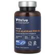 Фото применение Vthrive, Омега 3, Premium Wild Alaskan Fish Oil, 60 капсул