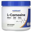 Фото применение Nutricost, L-Карнозин, L-Carnosine Unflavored, 100 г