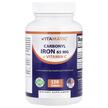 Фото применение Vitamatic, Железо, Carbonyl Iron + Vitamin C, 120 таблеток