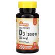 Фото використання High Potency D3 50 mcg 2000 IU, Вітамін D3, 200 капсул