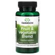 Фото применение Swanson, Суперфуд, Fruit & Vegetable Blend, 60 капсул