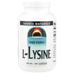 Фото применение Source Naturals, L-Лизин 500 мг, L-Lysine 500 mg 200, 200 капсул