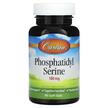 Фото применение Carlson, Фосфатидилсерин, Phosphatidyl Serine 100 mg, 90 капсул