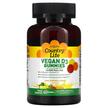 Фото применение Vegan D3 Gummies Lemon Strawberry & Orange, Витамин D3, 60 та