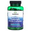 Фото применение Swanson, Черника, Bilberry Eyebright Vision Complex, 100 капсул