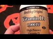 Видео обзор на Healthy Origins, Витамин D3, Vitamin D3 10000 IU, 360 капсул